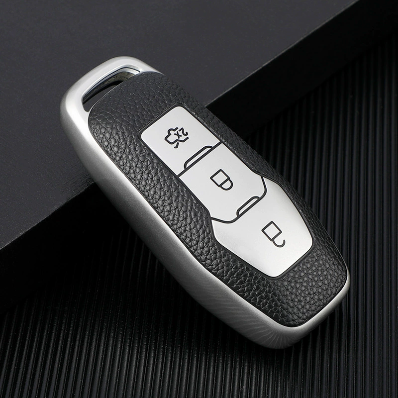 Набор автомобильных ключей Ford подходит для острого крыла сумки World Bo Wing Mondeo Focus, чехол для автомобильного ключа, кожаный ключ