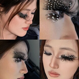 �����u��ë��ë�W����ϵб�w�ٽ�ë�����y��DIY Butterfly Lashes