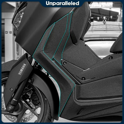 Motorcycle engine and accessories Yamaha Xmax300 Fuel Tank Stickers - 02-both-sides-of-the-front-23-26-models