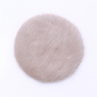 Mat, Pet-Friendly, Trendy Ins-Style Chair — Ayaqaltılar (Kovriklər) - standard-khaki-round-18cm