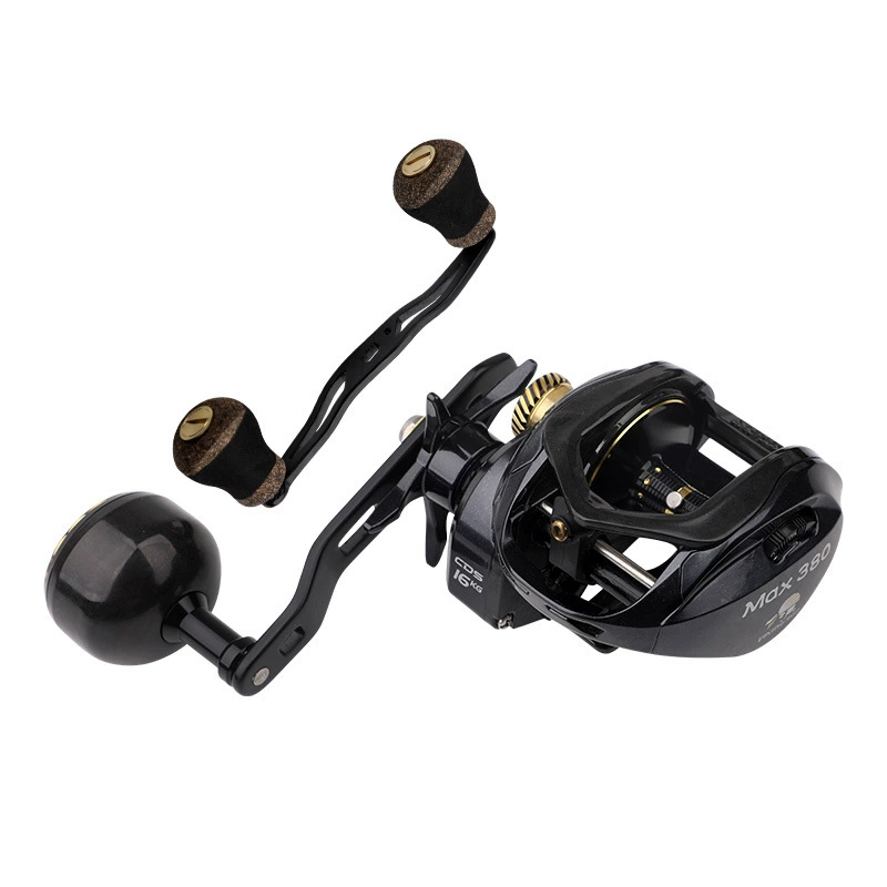 Luya Black Drop Washedon Water Water Water Drops of Fish Wheel Sea fishing wheel carbon fiber slow iron board wheel thunder wheel