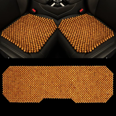 Car Seat Cushion Wear-Resistant Breathable | Cool pad - olive-wood-small-three-pieces