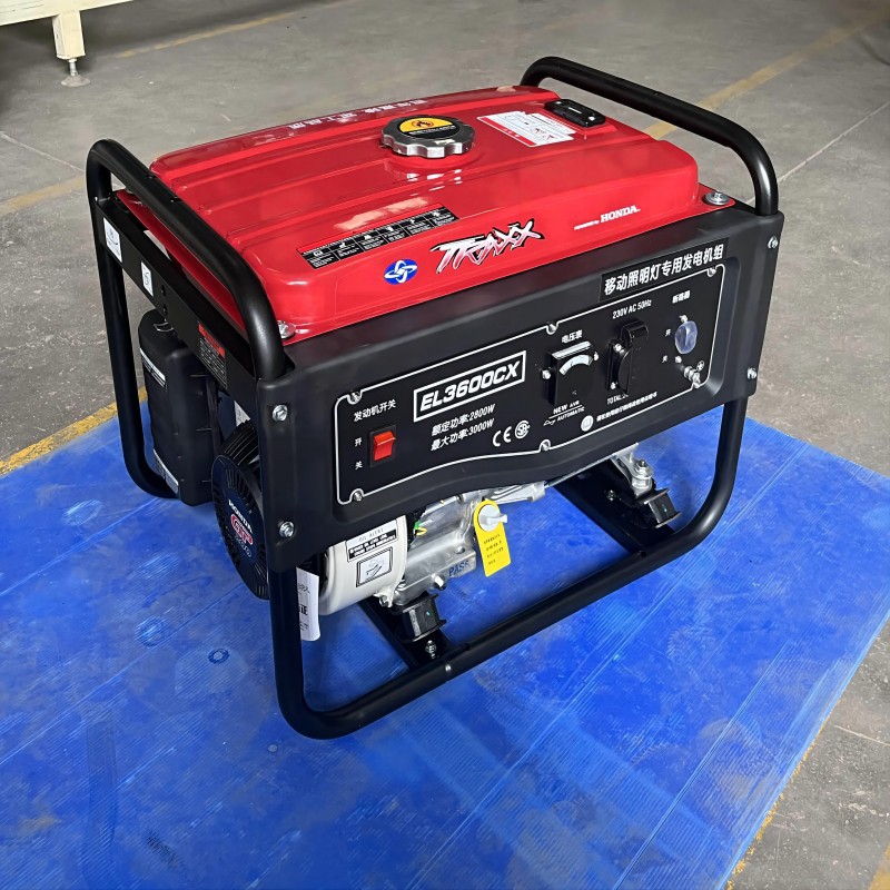 嘉陵本田手启动单缸应急2.8KW汽油发电机组EL3600CX