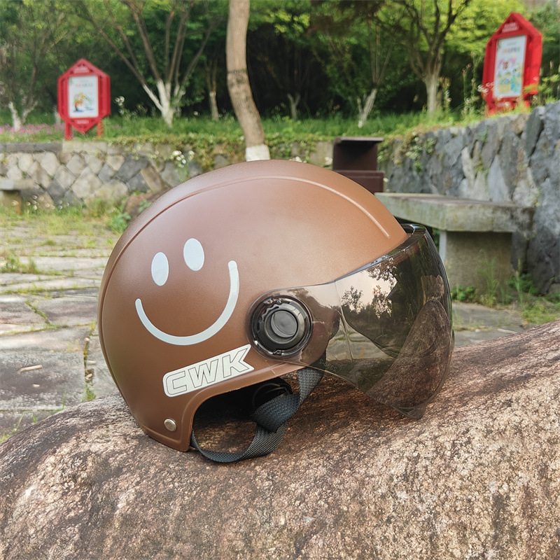 3C certification electric battery car adult helmet men and women summer sunscreen motorcycle four seasons universal safety helmet