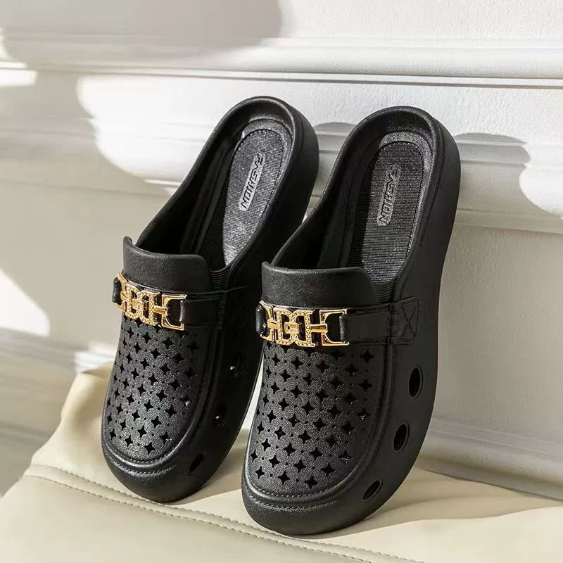 Summer non-slip slippers for bath, for beloved