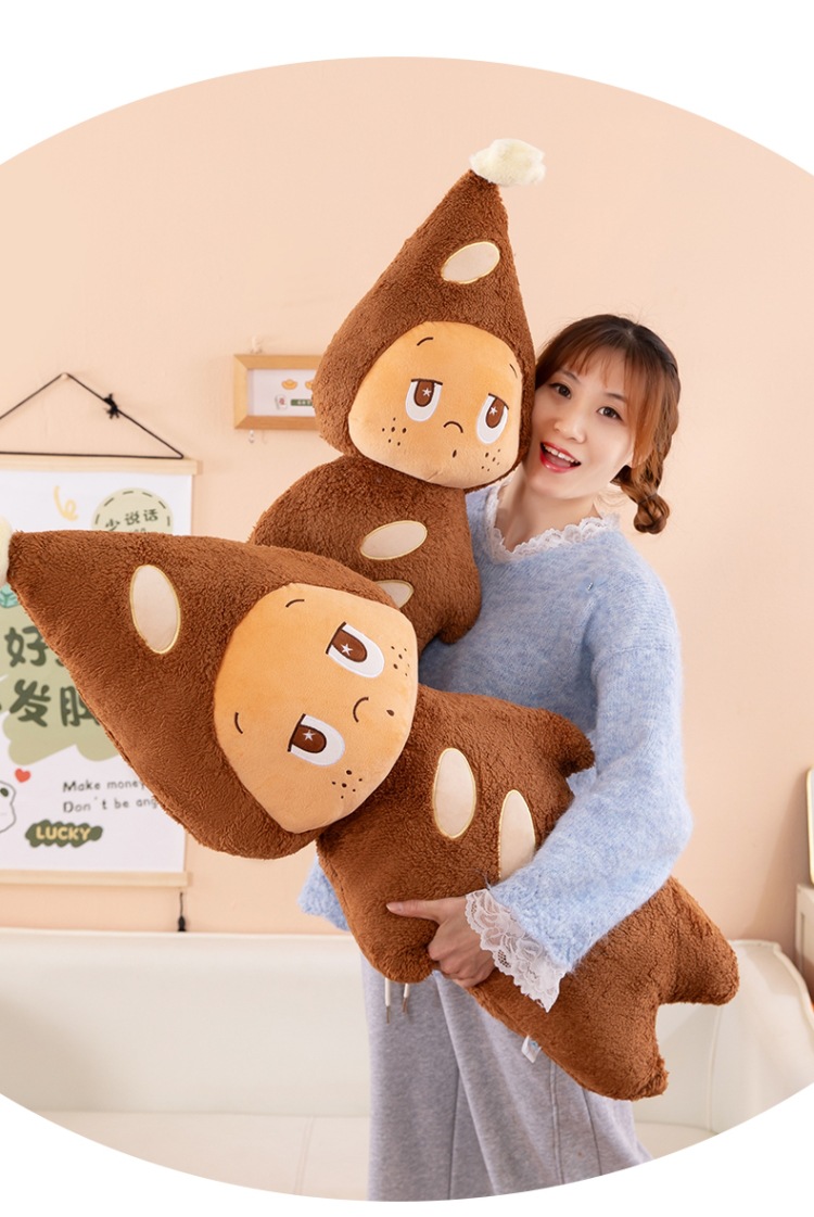 New Po Delicious Starman Baguette Plush Toy Pillow - A gift for your girlfriend, a trendy companion toy