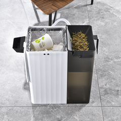 茶水桶废水桶排水桶茶渣桶干湿分离过滤茶叶漏垃圾桶茶具配件茶台