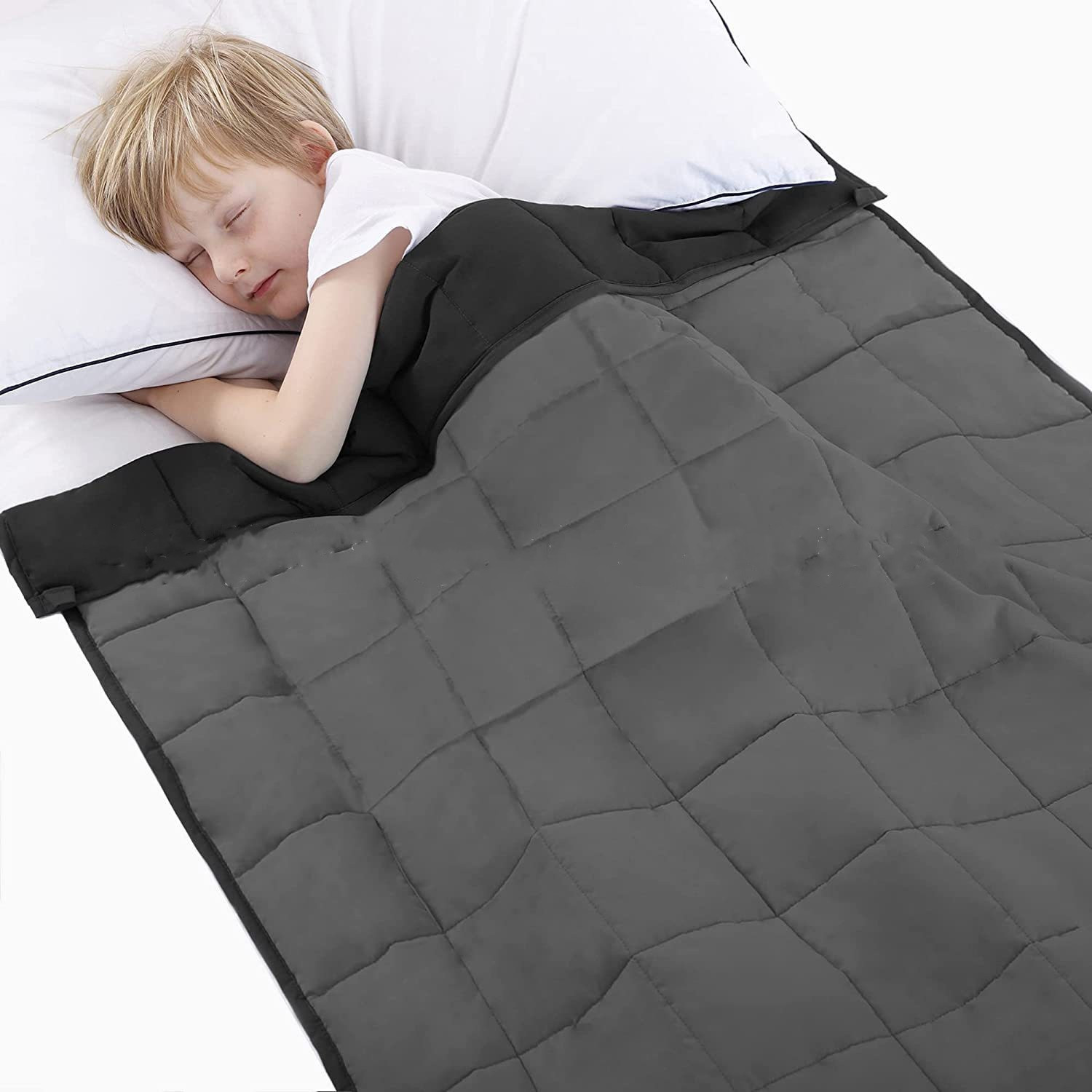 Suministro directo de fábrica de tela de lana, manta de gravedad, relleno de cuentas de vidrio, edredón de gravedad suave