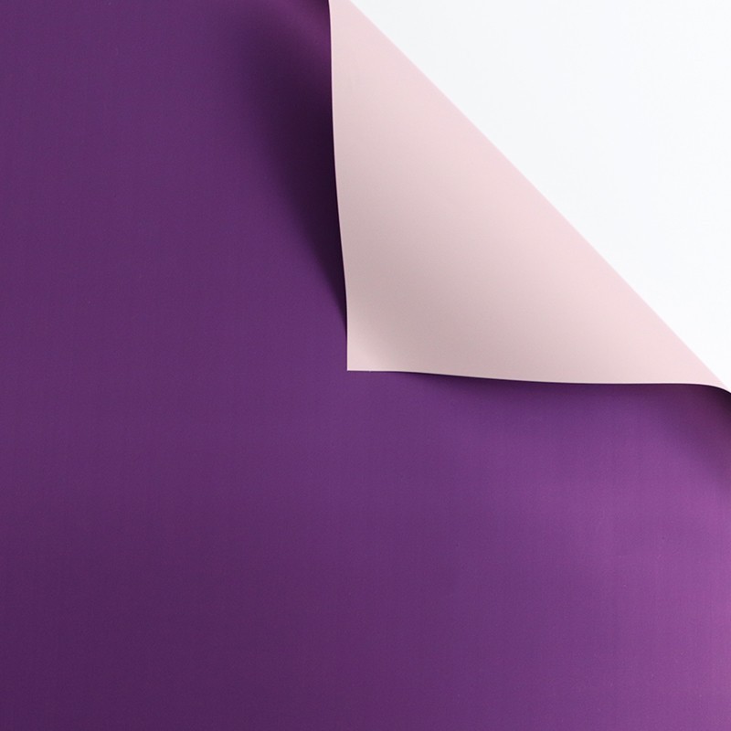 Papel de regalo de flores descuento al por mayor doble color papel Ouya papel flor papel rosa ramo coreano material de papel impermeable