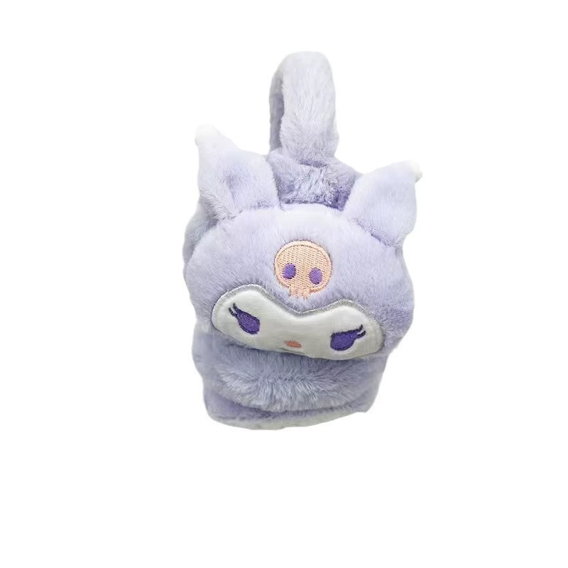 Sanrio, тёплые ветрозащитные японские наушники-воротники, мультяшная плюшевая кукла для младших школьников, популярная в сети, защита ушей