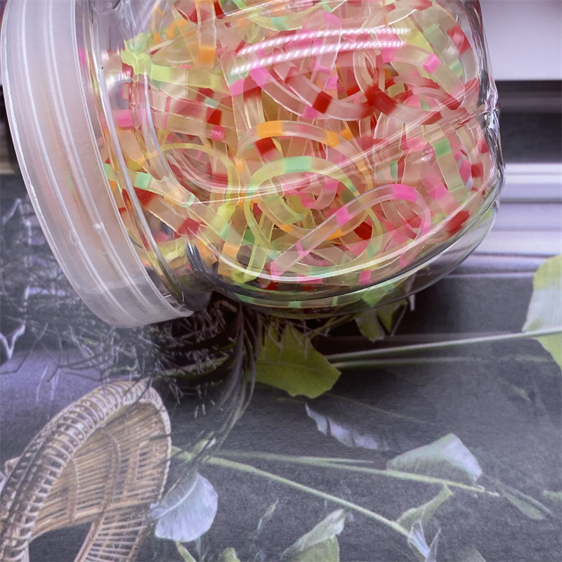 Barrel de calabaza de dibujos animados desechables banda de pelo de los niños banda de goma supermercado tienda física dos yuanes tienda de accesorios de cabeza