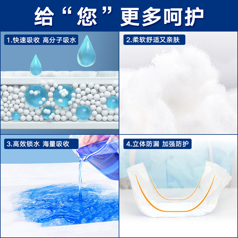 康益博士成人紙おむつ葫芦型老人尿不湿蝶紙おむつ相棒70cm