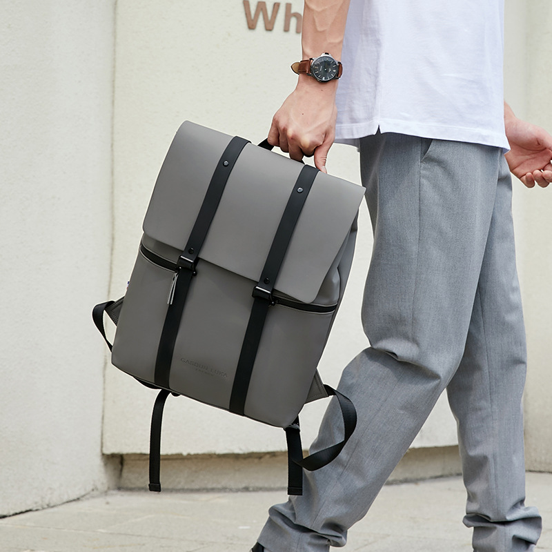 Simple backpack, large capacity backpack, fashionable and versatile casual backpack, women's new computer bag_voghion.com