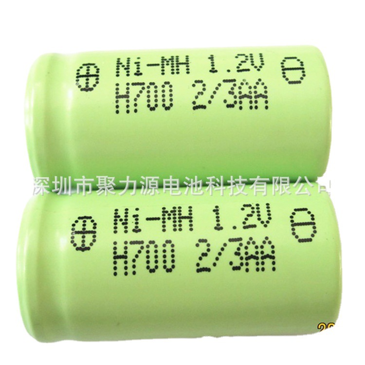 供应镍氢电池2/3AA700MAH充电电池 组合电池 1.2V玩具