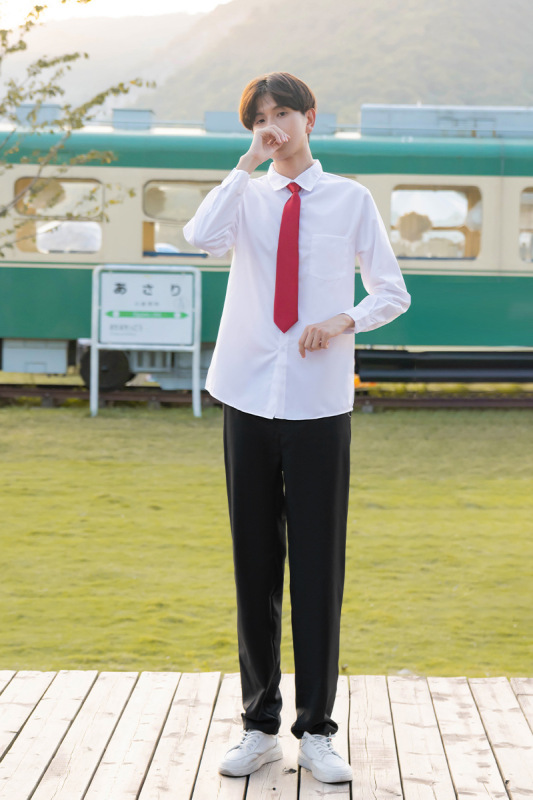 大合唱韓系制服卒業クラス服学院風ロングスカートセット中学校朗読公演服装高校学生|undefined
