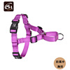 Glow Castle pet supplies wholesale factory reflective nylon anti -riot rinse pet chest strap