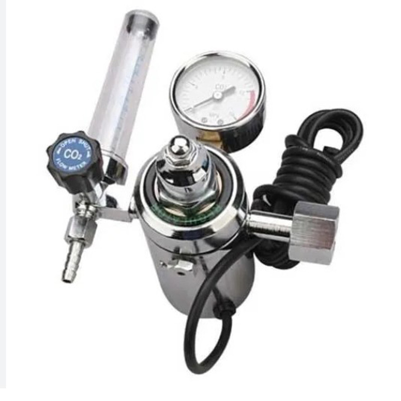 二氧化碳减压表CO2混合气体加热器36V110V220V二气保焊机减压器