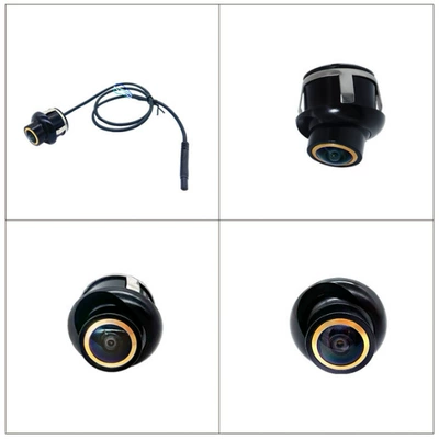 degree HD wide angle night | Vehicle camera - ahd720phd-cvbs-optional-black-metal-shell-black-fisheye-wide-angle-lens-opening-225mm