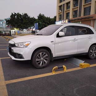 Smart parking operation project truck wheel parking lock center self-service paid flap ground lock parking lock