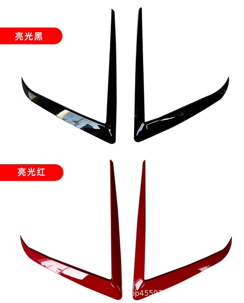 Suitable for 2024+ New Version of Tesla Model Y Front Air Outlet Air Knife Exterior Car Sticker Cross-Border Modification