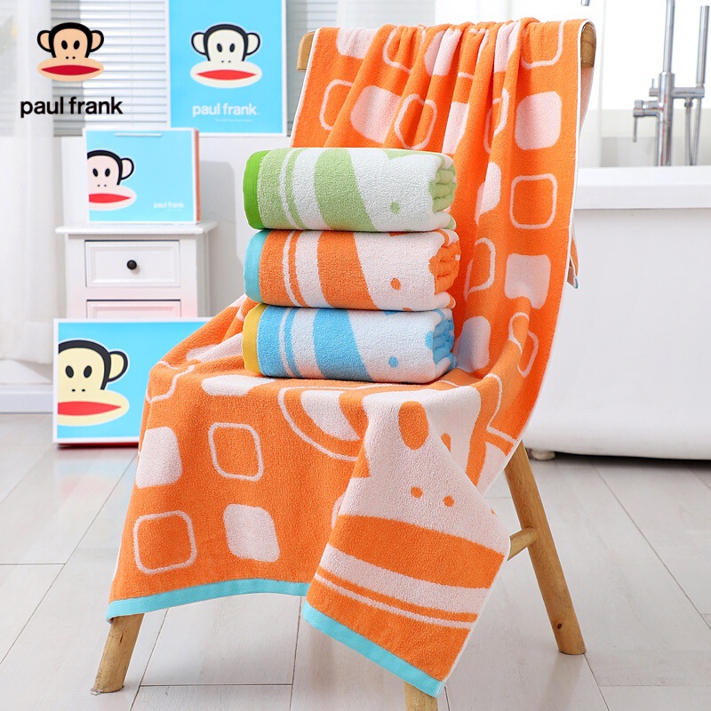 Big Mouth Monkey Cotton Towel Bath Towel Set Soft Super Absorbent Thickened Cotton Towel Adult Household Cotton Bath Towel