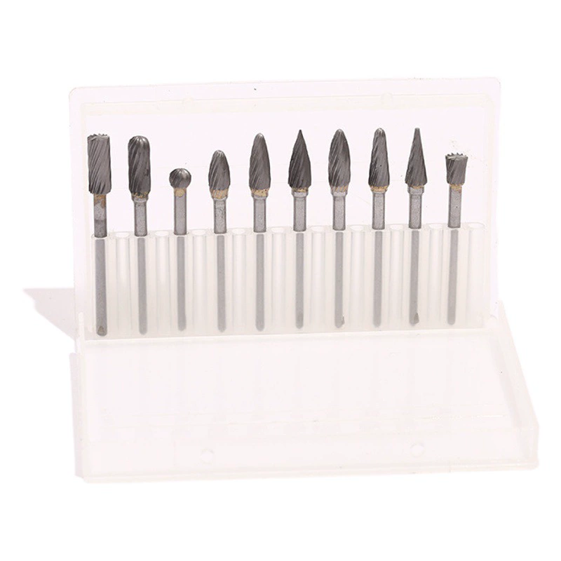 Фабрика прямой Карбид Вольфрамовая сталь Шлифовальная головка роторный напильник резьба нож сверло Шлифовальная головка резьба корня костюм аппаратные инструменты