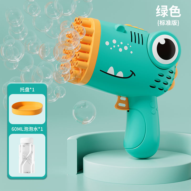 Máquina de Burbujas Modelo 2025, Pistola de Burbujas Eléctrica Automática de Mano Tipo Gatling, Juguete para Bebés y Niños Pequeños