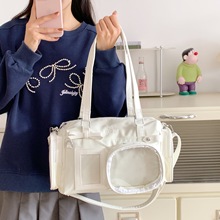 2025春夏日蝴蝶结学院风JK少女制服包二次元肩斜挎包痛娃包波罗包