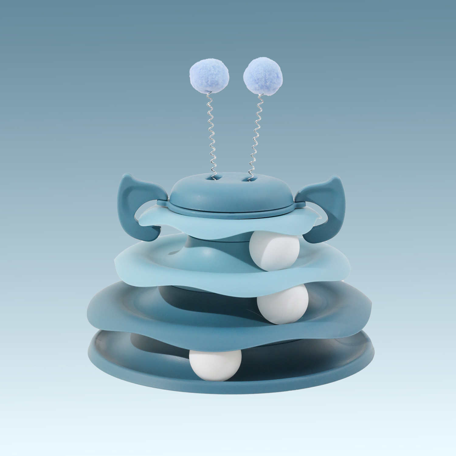 Juguetes para gatos originales para abejas en juguetes para gatos pequeños entretenimiento auto-hi gatos juguetes giratorios para gatos para aliviar el aburrimiento del artefacto mágico del gato divertido