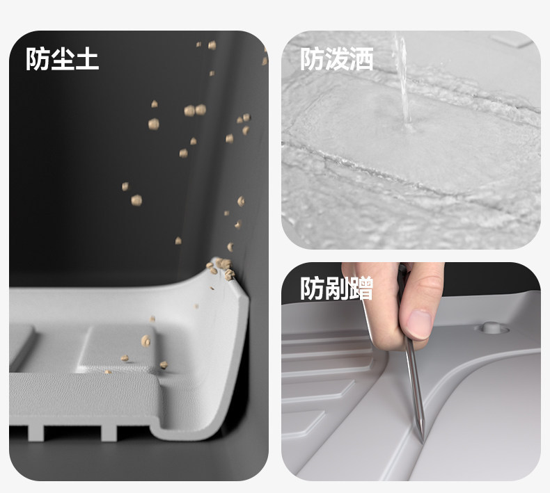 Suitable for Great Wall H10 trunk mat TPE2026 model car modification interior accessories, specialized floor mats