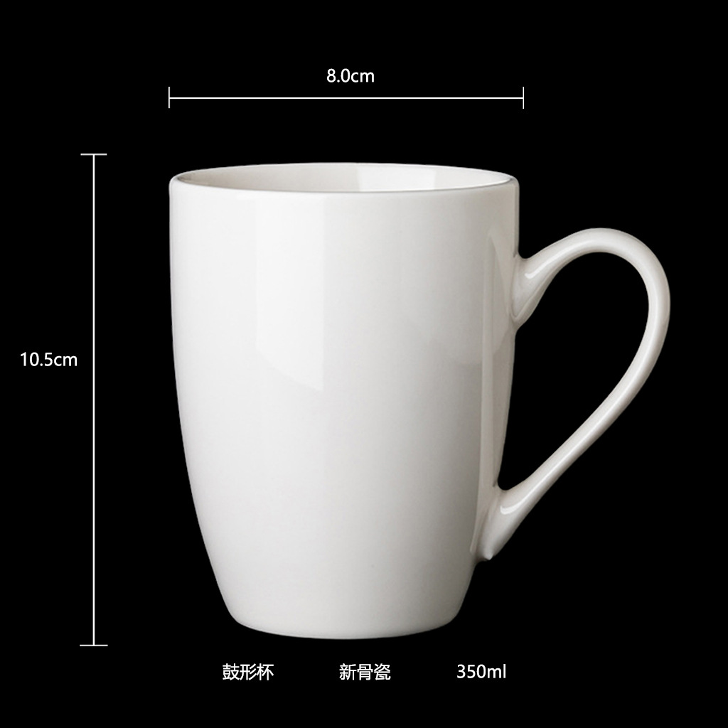 Taza en relieve Taza para beber té con leche Impresión personalizada Marca LOGO Evento empresarial corporativo Regalo conmemorativo Café de cerámica