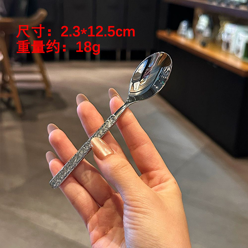 18-10 ステンレス鋼ステーキナイフとフォークドイツ石柄洋食スプーンホテル用品洋食ナイフとフォークセット|undefined
