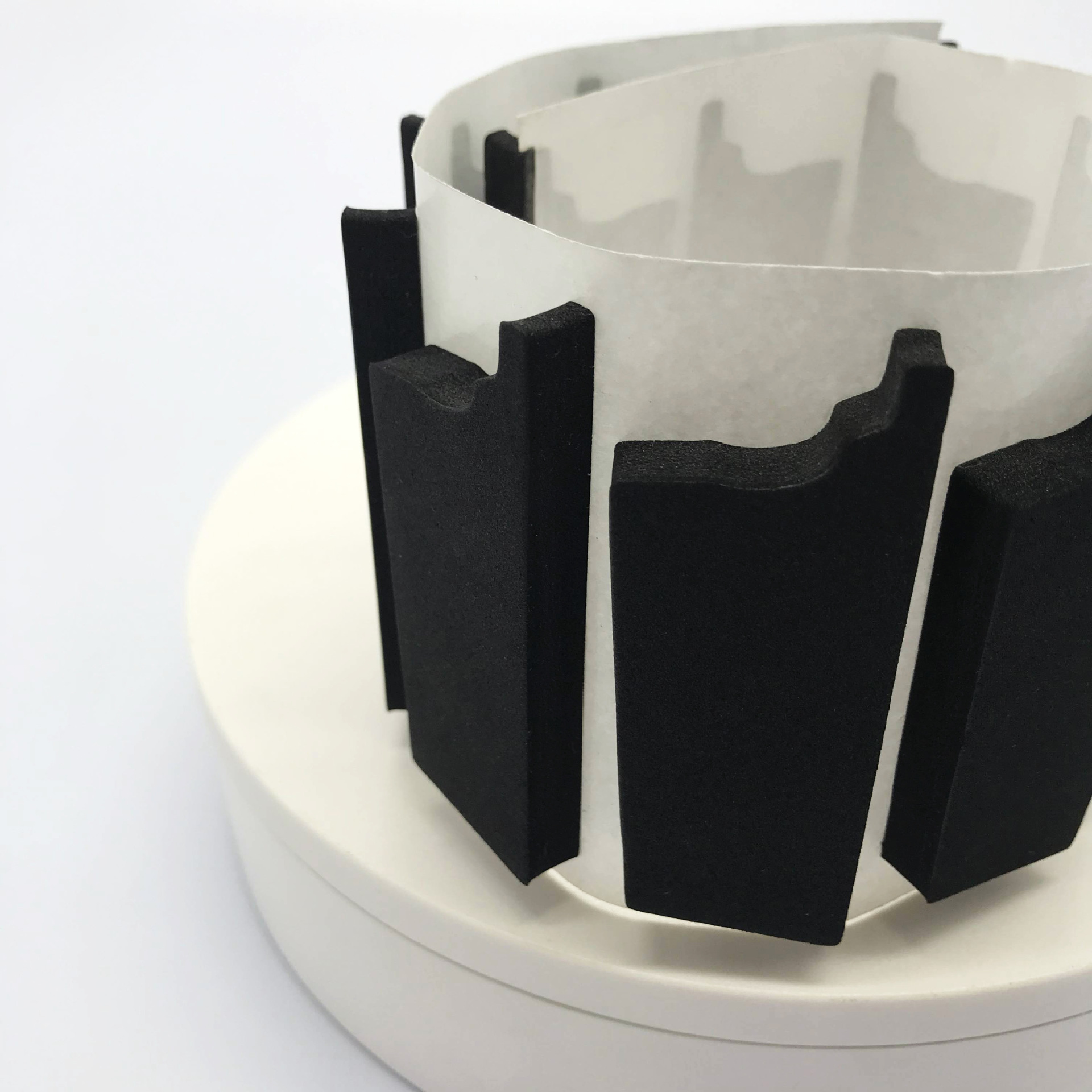 厂家直供防滑泡棉胶垫背胶泡沫胶贴黑色减震防滑海绵胶EVA脚垫