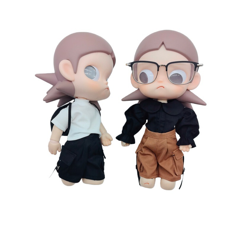 Zsiga Gazi Sister's Workwear Pants, the Desired Outfit for 1/8 Scale Action Figures, Casual Denim Pants, Wholesale in Stock