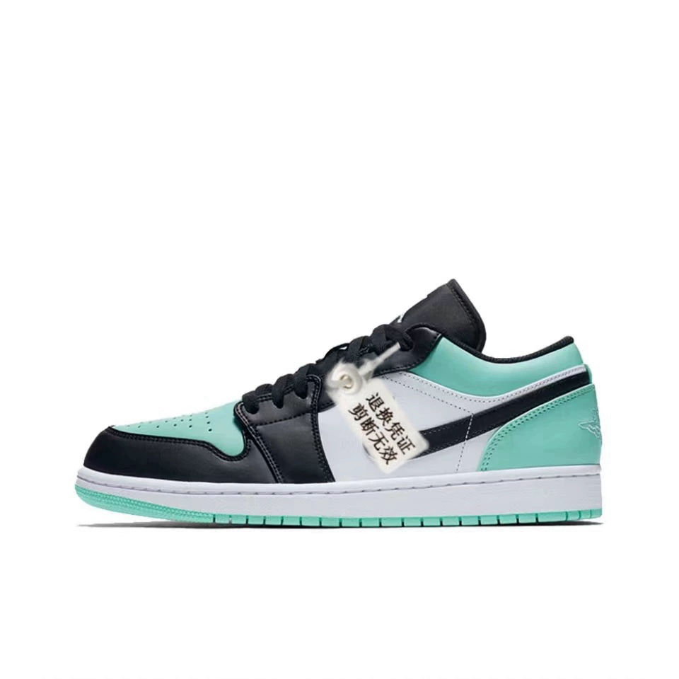 Air Jordan 1, низкие баскетбольные нескользящие универсальные кроссовки для мужчин и женщин для отдыха