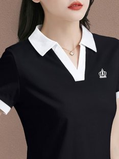 Hongmao New Lel Summer Fashion Korean Style Top Slimming Shirt plus size Short-sleeved Shirt Female Mother