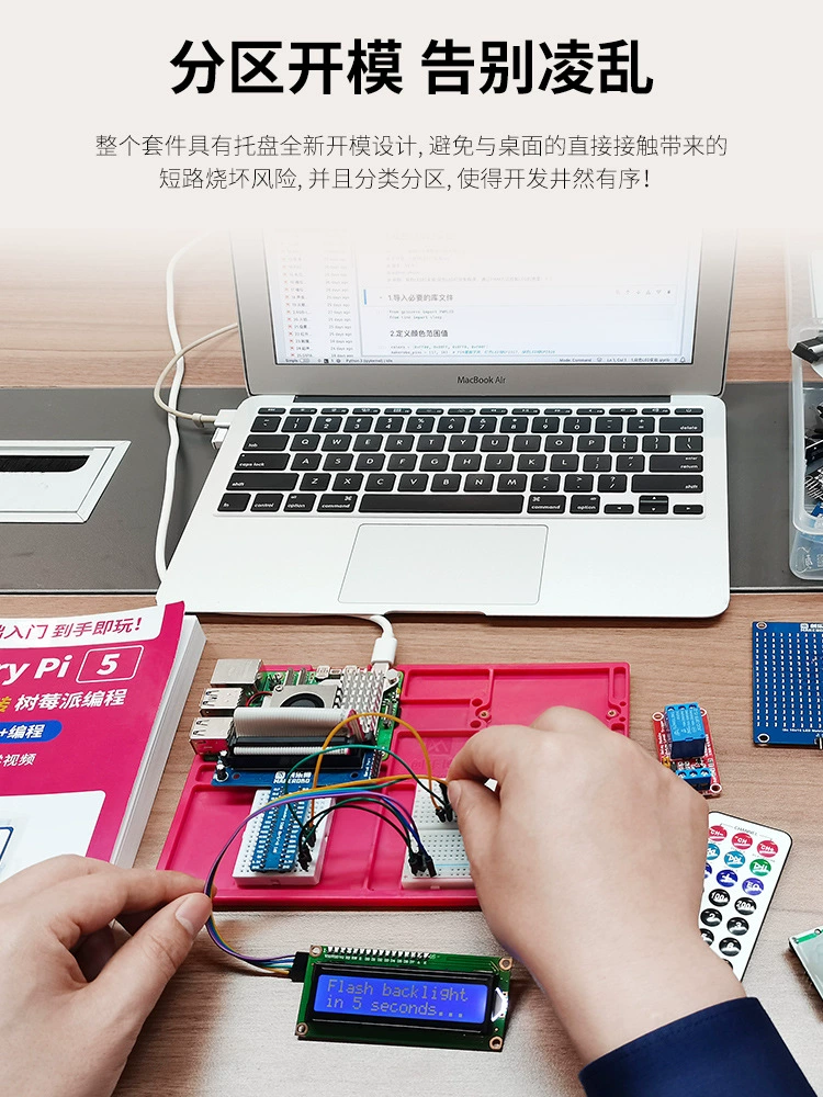Плата разработки Raspberry Pi 5 vision be4grry55bspra 5 сенсорный комплект генерации Pi8g клюшечный широкий источник завода