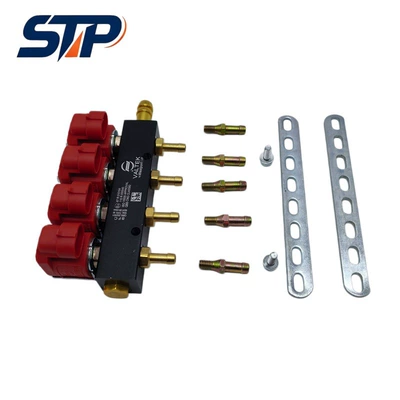 red 3-ohm injector rail – Other Car Modifications