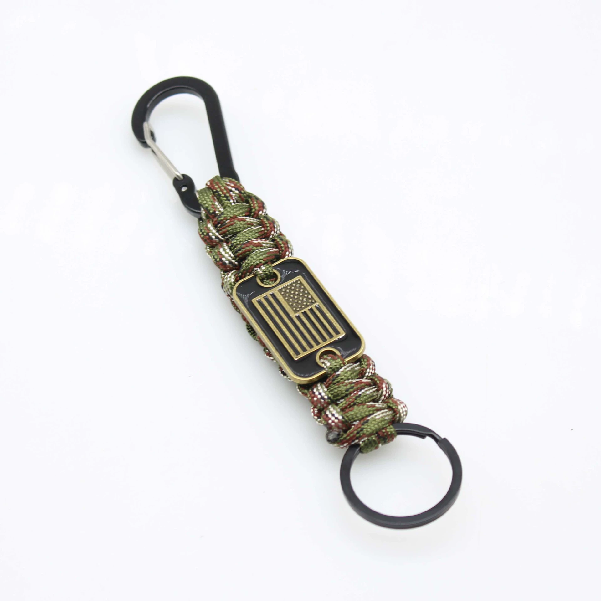 Umbrella rope pendant Umbrella rope key chain handmade seven -core umbrella rope national flag brand pendant outdoor emergency umbrella rope