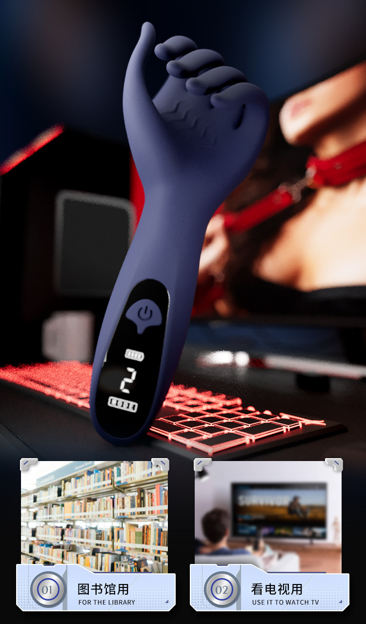 Automatic Masturbator Cup with 9 Vibration Frequencies and Button Control — detail image 32