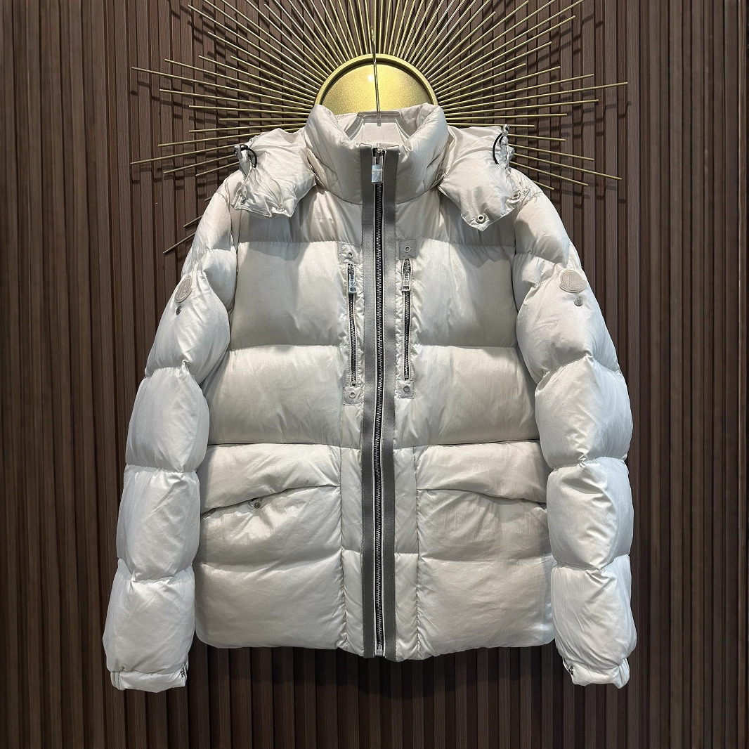 蒙家羽绒服秋冬季新款M家羽绒服女灰色宋茜同款潮保暖面包服