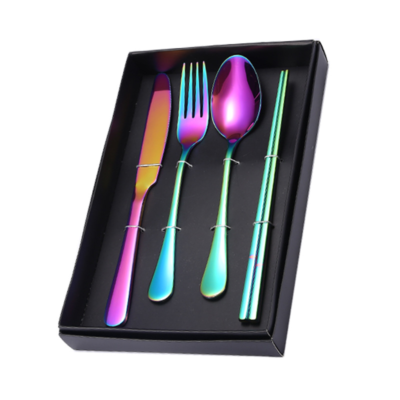 심포니젓가락 4종세트(블랙박스)