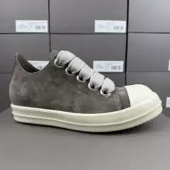 RO Thick Laces High Quality Casual Athletic Shoes Unisex TPU Milky Sole Sneakers Dark Streetwear Versatile Trendy