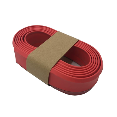 Qapı və bamper qoruyucu zolaqlar: front lip side skirt anti-scratch - pure-red-25m