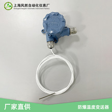PT100温度变送器 防爆温度传感器4-20mA输出一体热电阻温度变送器