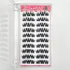 [Glue-free model] Ten rows of dense large flower rolls