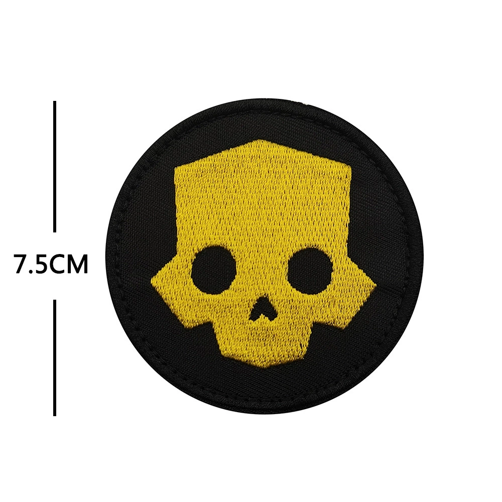 Taizheng Cross-border Hell Halite 2 Dives Embroidery File Magic Badge Hell Divers 2 Patch