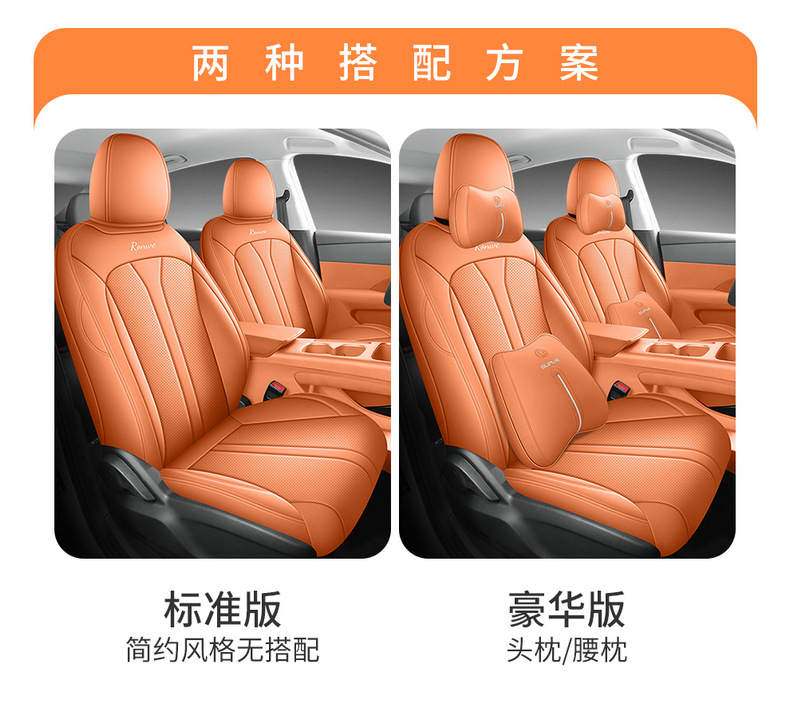 2026 model, 1.5L, long-lasting version, Roewe i6 car seat covers, custom-fit, full-coverage leather car seat cushions