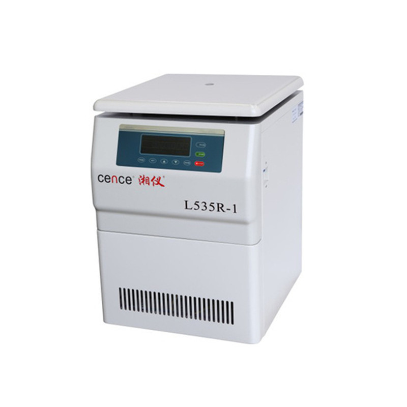 L535R-1立式大容量低速冷冻离心机  实验室5350r/min多管架离心机