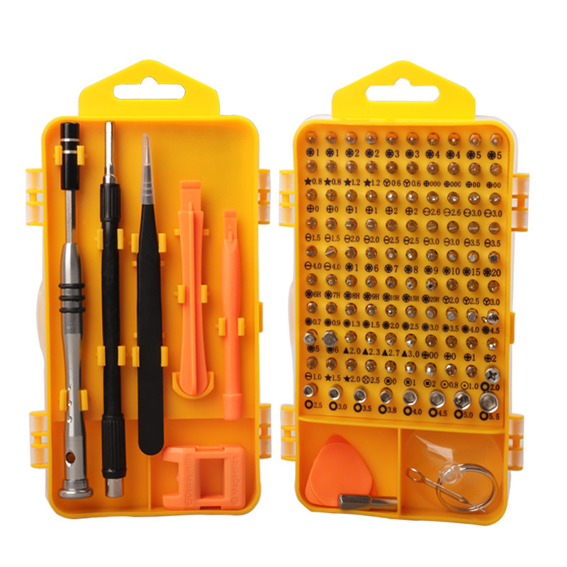 110-piece multi-function screwdriver combination suit watch mobile phone disassembly repair hardware tools